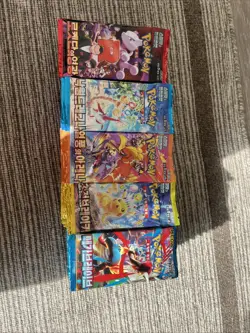 Bulk Lot of 150!!! Pokemon Korean Packs 750 Cards In Total New Sealed - Image 5