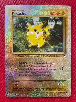 Pokemon Cards: Legendary Collection Reverse Holo: Pikachu 86/110 - Image 1