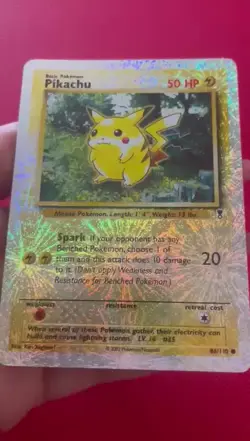 Pokemon Cards: Legendary Collection Reverse Holo: Pikachu 86/110 - Image 2