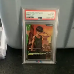 English Gundam Card Game Beta - Heero Yuy ST02-010 - PSA 10 - Image 1