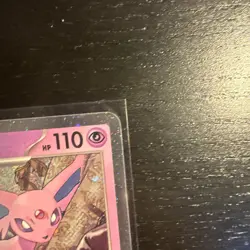 Pokemon Card Espeon Prismatic Evolutions Cosmo Holo Rare 033/131 Near Mint - Image 3