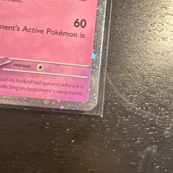 Pokemon Card Espeon Prismatic Evolutions Cosmo Holo Rare 033/131 Near Mint - Image 4