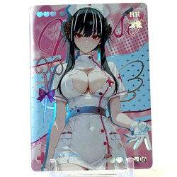 Dream of Desire Goddess Story: Yor Forger NR-06 Nurse Spicy Waifu CCG Card - Image 1