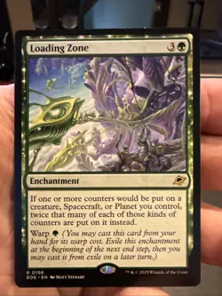 Loading Zone Edge of Eternities Non-Foil 196 NM - Image 1