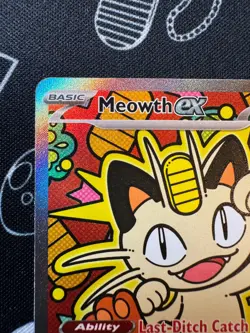 Meowth EX 121/088 Pokemon TCG Perfect Order Special Illustration Rare English - Image 2