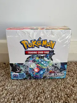 POKEMON TCG - STELLAR CROWN - BOOSTER BOX (36 Packs) NEW SEALED - Image 1