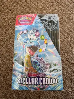 POKEMON TCG - STELLAR CROWN - BOOSTER BOX (36 Packs) NEW SEALED - Image 4