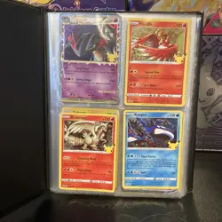 Pokemon 25th Anniversary Celebrations Part complete set +Promos +Binder NM - Image 2