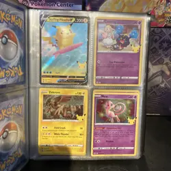 Pokemon 25th Anniversary Celebrations Part complete set +Promos +Binder NM - Image 4