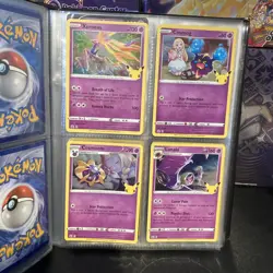 Pokemon 25th Anniversary Celebrations Part complete set +Promos +Binder NM - Image 5