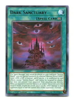 Dark Sanctuary - LED5-EN009 1st Edition Rare - YuGiOh-LP - Image 1