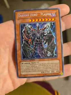 Yugioh! Destiny HERO - Plasma CT04-EN003 Secret Rare HP Limited Edition - Image 5