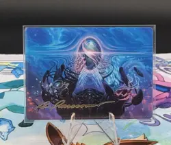 Magic the Gathering - The Endstone Gold-Signature Stamped Art Card- MYTHIC - Edg - Image 1