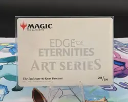 Magic the Gathering - The Endstone Gold-Signature Stamped Art Card- MYTHIC - Edg - Image 2