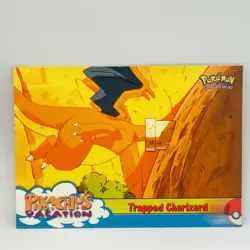 Trapped Charizard #51 - Pikachu’s Vacation Topps - Pokemon Card - LP - Image 1