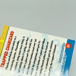 Trapped Charizard #51 - Pikachu’s Vacation Topps - Pokemon Card - LP - Image 5