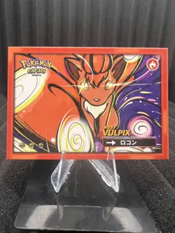 Vulpix #37 - Cracked Ice Holo - Flash Edition Safari 2025 - Pokemon Card - Image 1