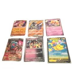 Pokemon TCG 6 Card Lot V EX Holo Flying Pikachu V Iron Boulder Espathra - Image 1