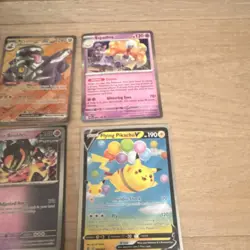 Pokemon TCG 6 Card Lot V EX Holo Flying Pikachu V Iron Boulder Espathra - Image 2