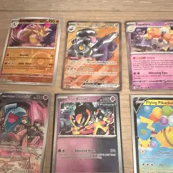 Pokemon TCG 6 Card Lot V EX Holo Flying Pikachu V Iron Boulder Espathra - Image 3