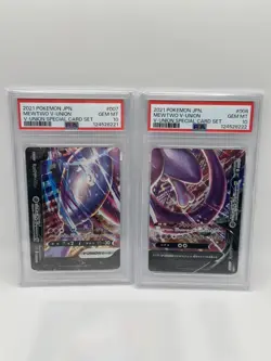 PSA 10 SET Mewtwo V-UNION 005 006 007 008 Sequential Special Card Set Japanese - Image 2