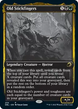 Old Stickfingers [Innistrad: Double Feature] Lightly Played - Image 1