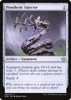 Prosthetic Injector [Phyrexia: All Will Be One] Lightly Played Foil - Image 1