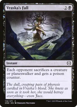 Vraska's Fall [Phyrexia: All Will Be One] Lightly Played - Image 1