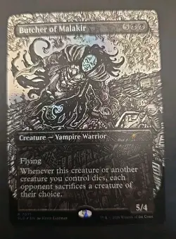 Butcher of Malakir (7071) Secret Lair Drop MTG Foil Near Mint - Image 1
