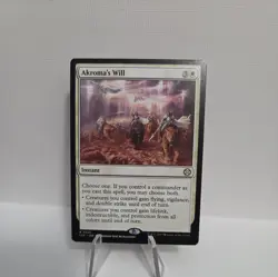 Akroma's Will 125 R Normal LCC MTG NM - Image 2