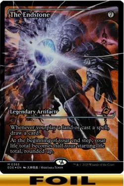 The Endstone ** FOIL SHOWCASE ** #365 - Edge of Eternities - NM MTG - Image 1