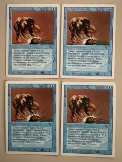 Unstable Mutation 4er Playset - MTG - REVISED (3rd) - ENGL. - ©1994 M/NM - Image 1