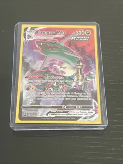Pokemon Rayquaza VMAX TG20/TG30 Sword & Shield Silver Tempest Trainer Gallery NM - Image 1