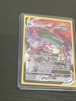 Pokemon Rayquaza VMAX TG20/TG30 Sword & Shield Silver Tempest Trainer Gallery NM - Image 2
