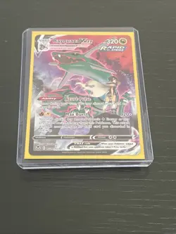 Pokemon Rayquaza VMAX TG20/TG30 Sword & Shield Silver Tempest Trainer Gallery NM - Image 5