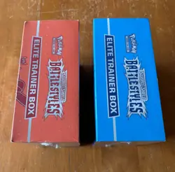 Pokemon TCG Sword & Shield Battle Styles Elite Trainer Box ETB Set of 2 - Image 5