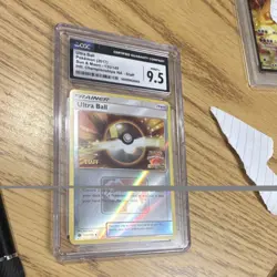 Pokemon Ultra Ball Staff Promo Sun & Moon 135/149 Holo CGC 9.5 2017 - Image 1