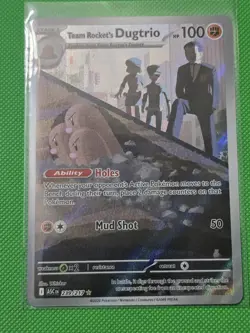 Team Rocket's Dugtrio 239/217 Pokemon TCG Ascended Heroes Illustration Rare - Image 1