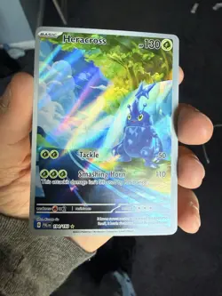 Heracross 194/193 Paldea Evolved Illustration Rare Full Art Pokemon TCG - Image 1