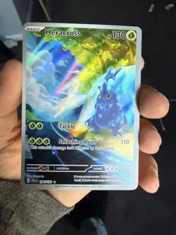 Heracross 194/193 Paldea Evolved Illustration Rare Full Art Pokemon TCG - Image 2