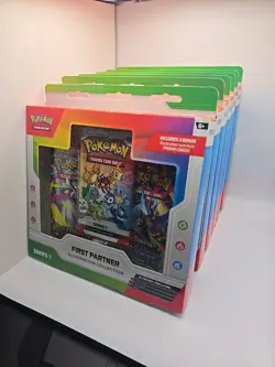 Pokemon TCG First Partner Illustration Collection (Series 1) Lot Of 6 Sealed - Image 1