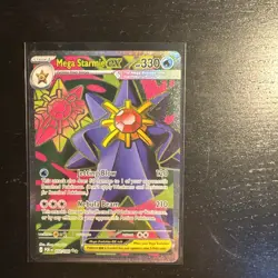 Mega Starmie EX - 102/088 - Full Art - Perfect Order - Pokemon TCG - Image 1