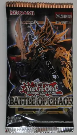 YUGIOH! BATTLE OF CHAOS BOOSTER PACK X3 - 1st EDITION - FREE UK P&P - Image 4