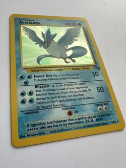 Pokemon TCG Articuno Fossil Holo 2/62 Rare Unlimited Near Mint Condition ⭐ - Image 1