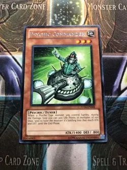 *** PSYCHIC COMMANDER *** RARE TU04-EN008 (LP) YUGIOH! - Image 1