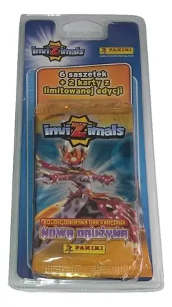Invizimals TCG New Alliance Blister 6-Packs + 2 Limited Cards Poland - Image 1