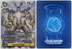 Jupitermon BT24-101 SEC Time Stranger Digimon Card Game EN - Image 1
