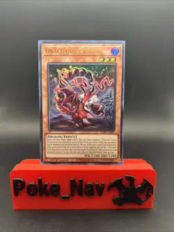 Dracotail Mululu Ultra Rare JUSH-EN005 Justice Hunters Yugioh! - Image 1