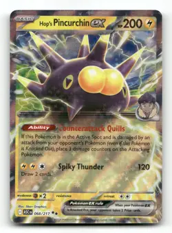 Hop's Pincurchin ex 068/217 - ME: Ascended Heroes - Pokemon Card NM/M - Image 1