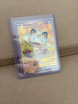Pokemon Perfect Order Full Art Meowth Ex 107/088 Mint Condition - Image 1